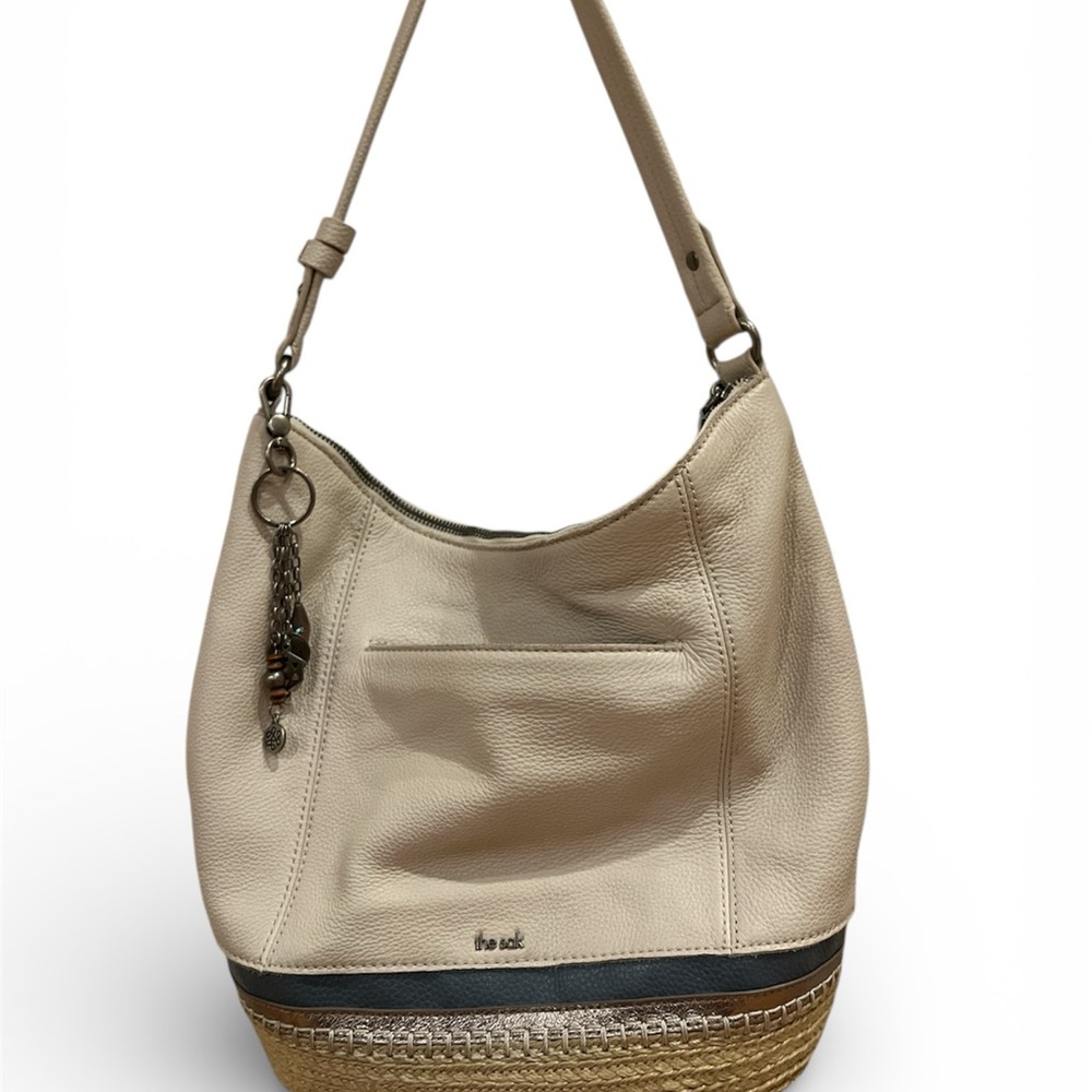 The Sak Sequoia Leather Hobo Bag (like new)
